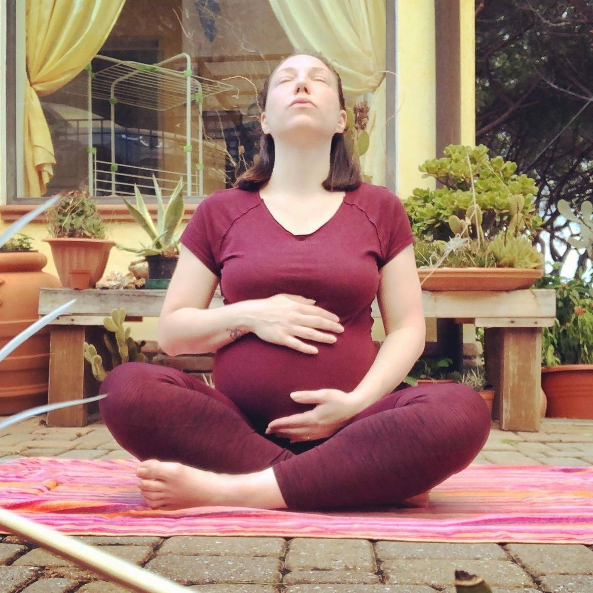 Prenatal yoga 