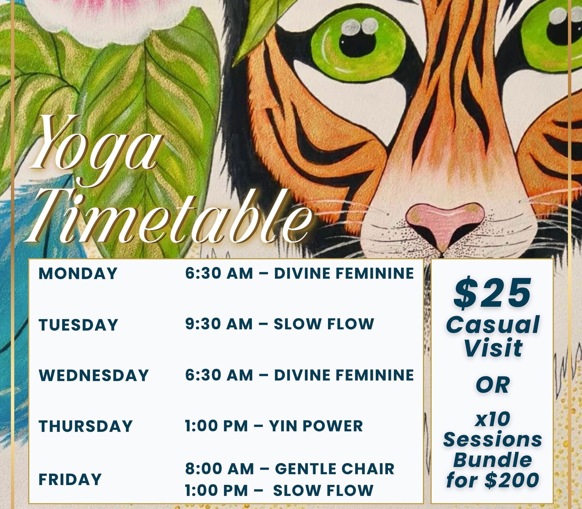 Weekly yoga classes at Signature Sound Alchemy Collective Windang 